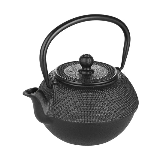 Théière en fonte noire
