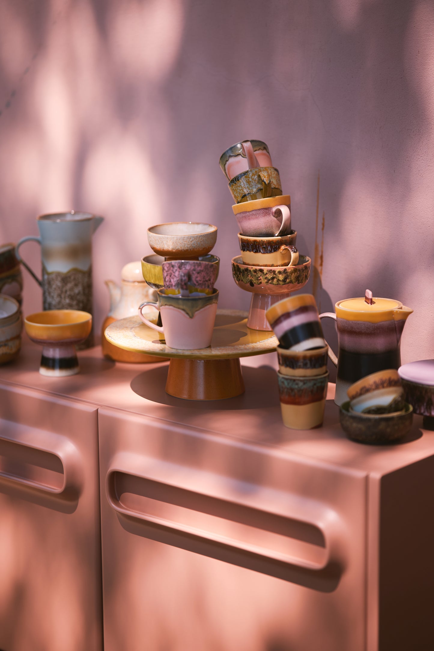 Cappuccino mug | 70s ceramics