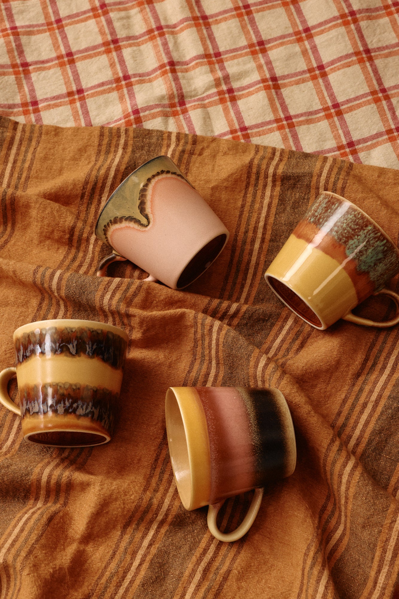 Cappuccino mug | 70s ceramics