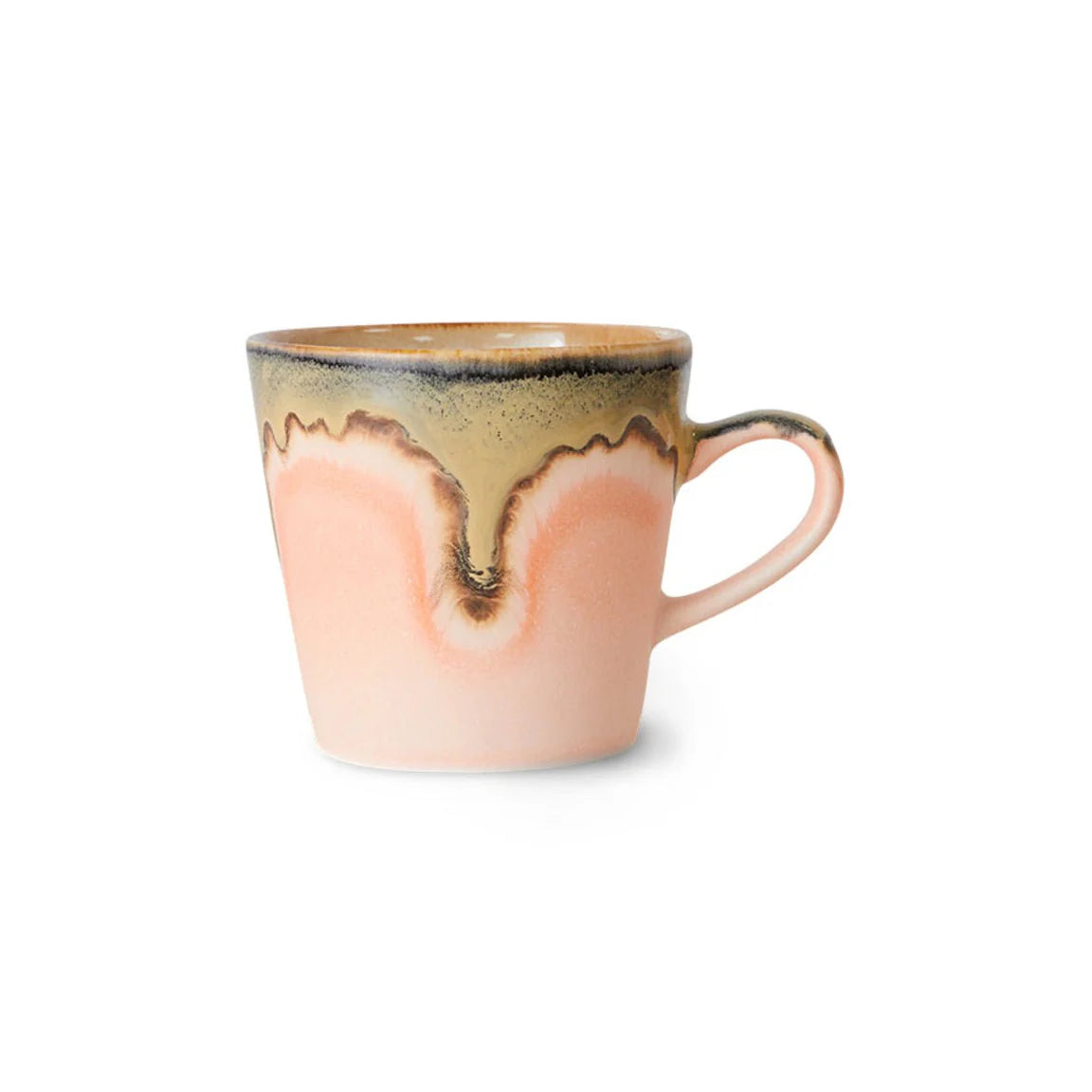 Cappuccino mug | 70s ceramics