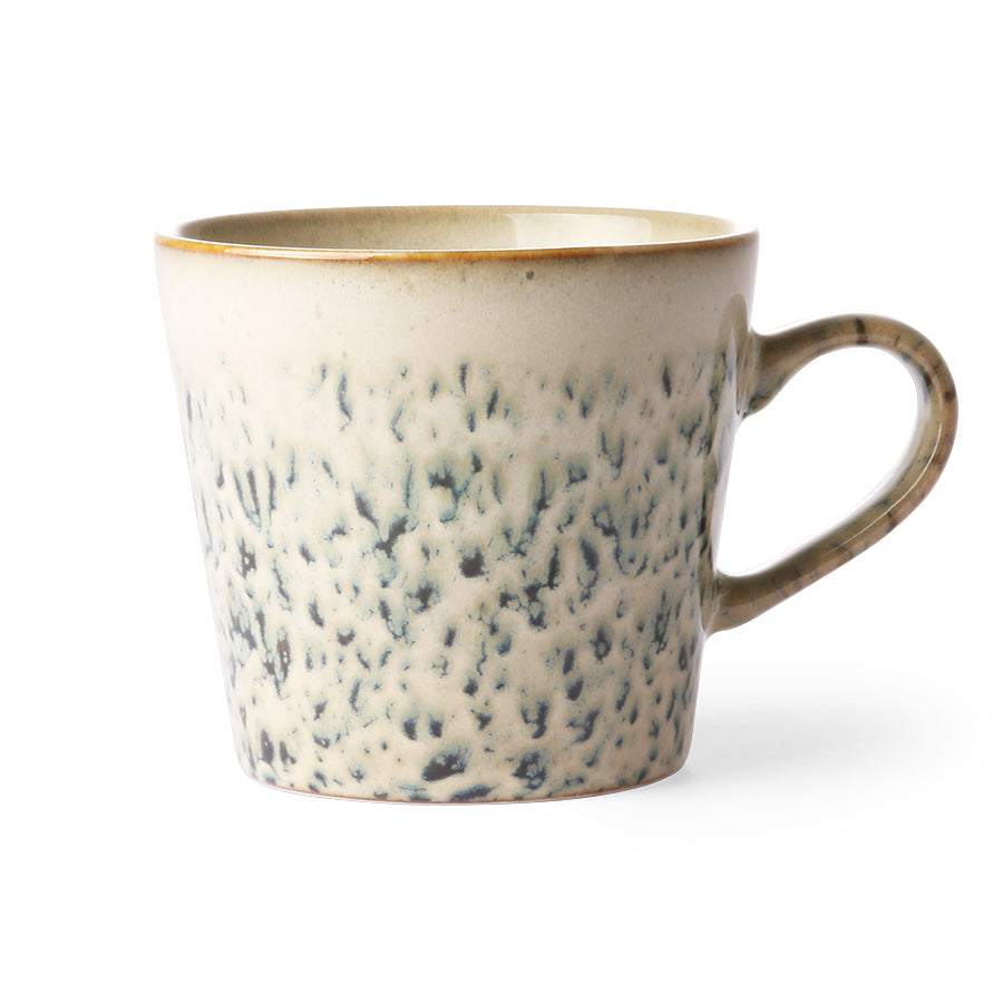 Cappuccino mug | 70s ceramics