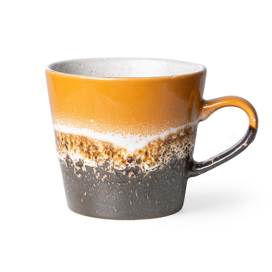 Cappuccino mug | 70s ceramics
