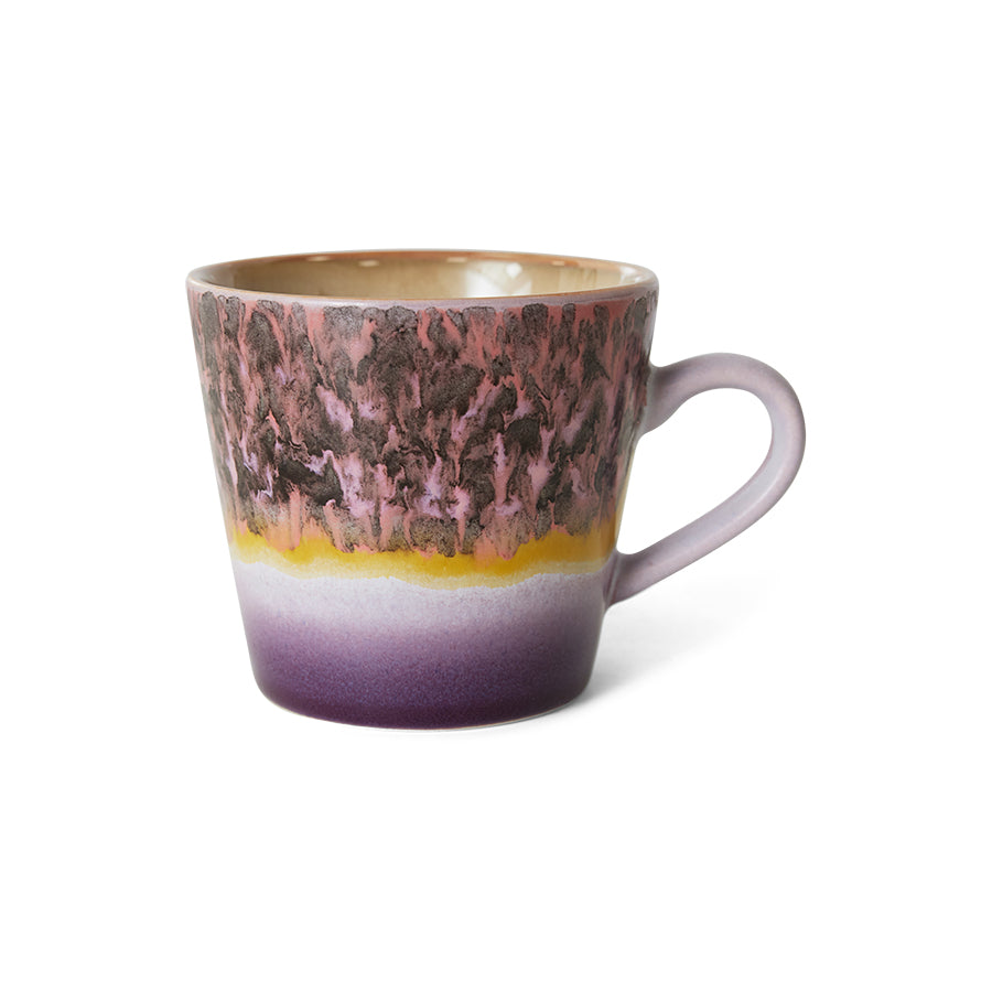 Cappuccino mug | 70s ceramics