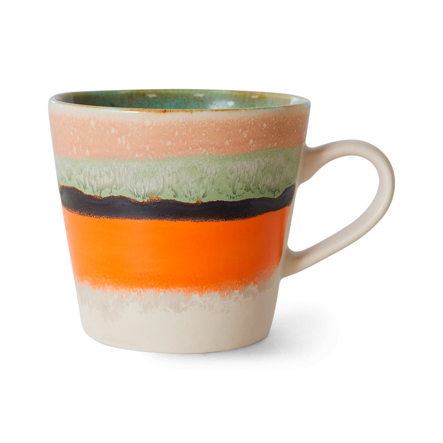 Cappuccino mug | 70s ceramics