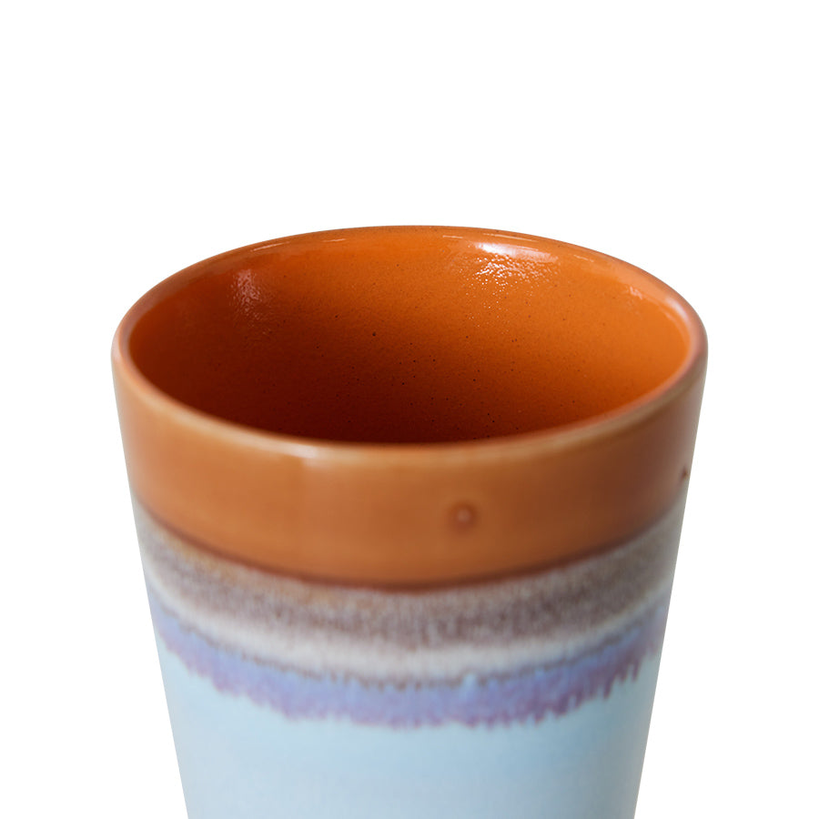 Ash | 70s ceramics : latte mug