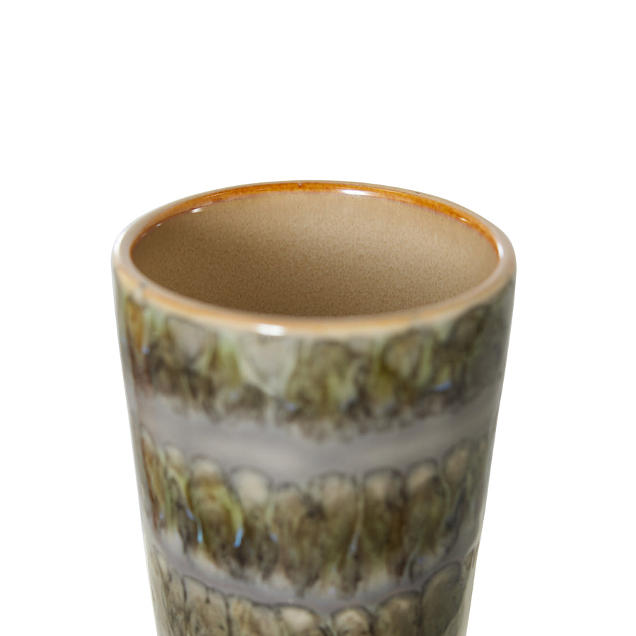 Fern | 70s ceramics : latte mug