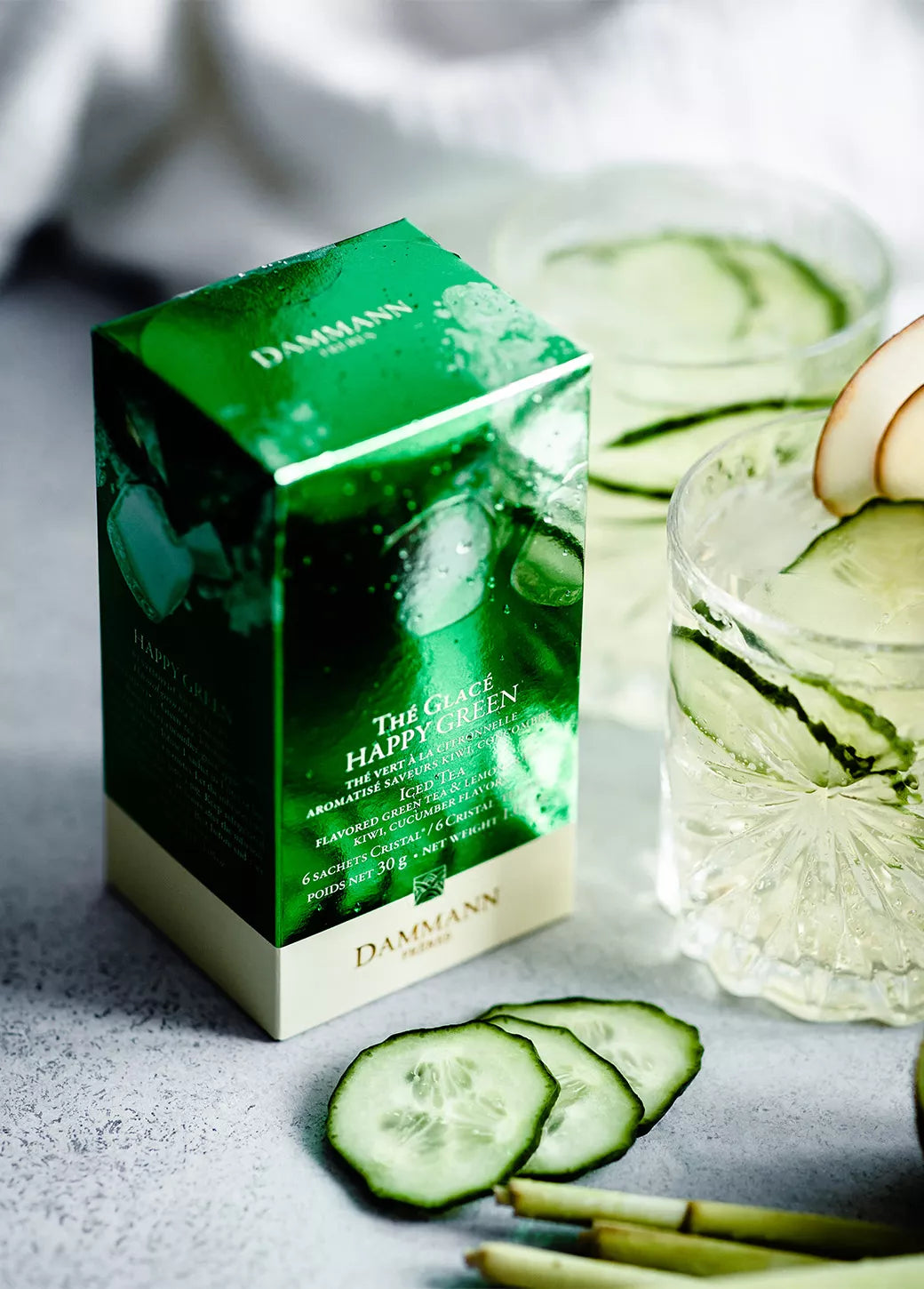 Happy green - thé glacé 6 sachets - Maison Sakura