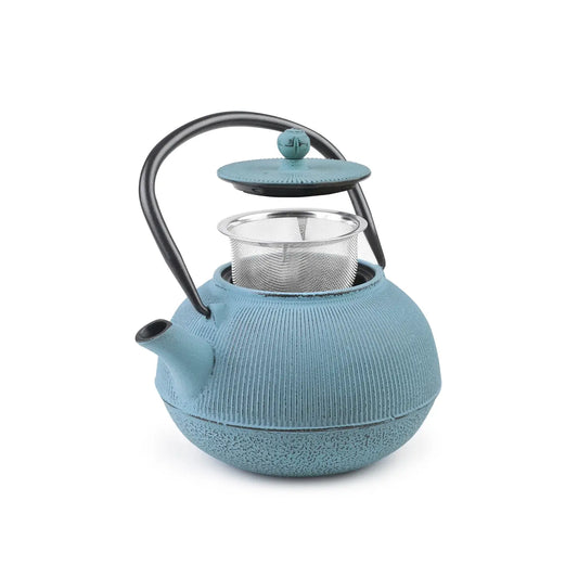 Théière en fonte 800ml | Bleue