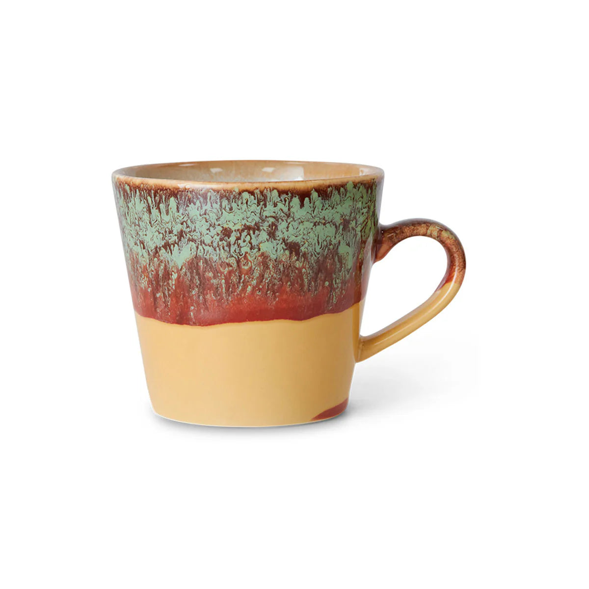 Cappuccino mug | 70s ceramics
