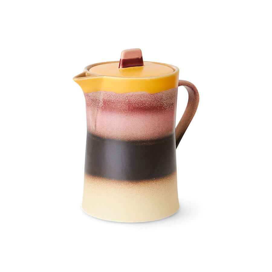 Tea pot Sunset | 70's ceramics