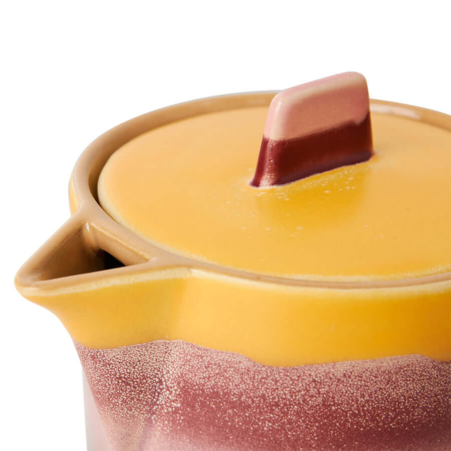 Tea pot Sunset | 70's ceramics