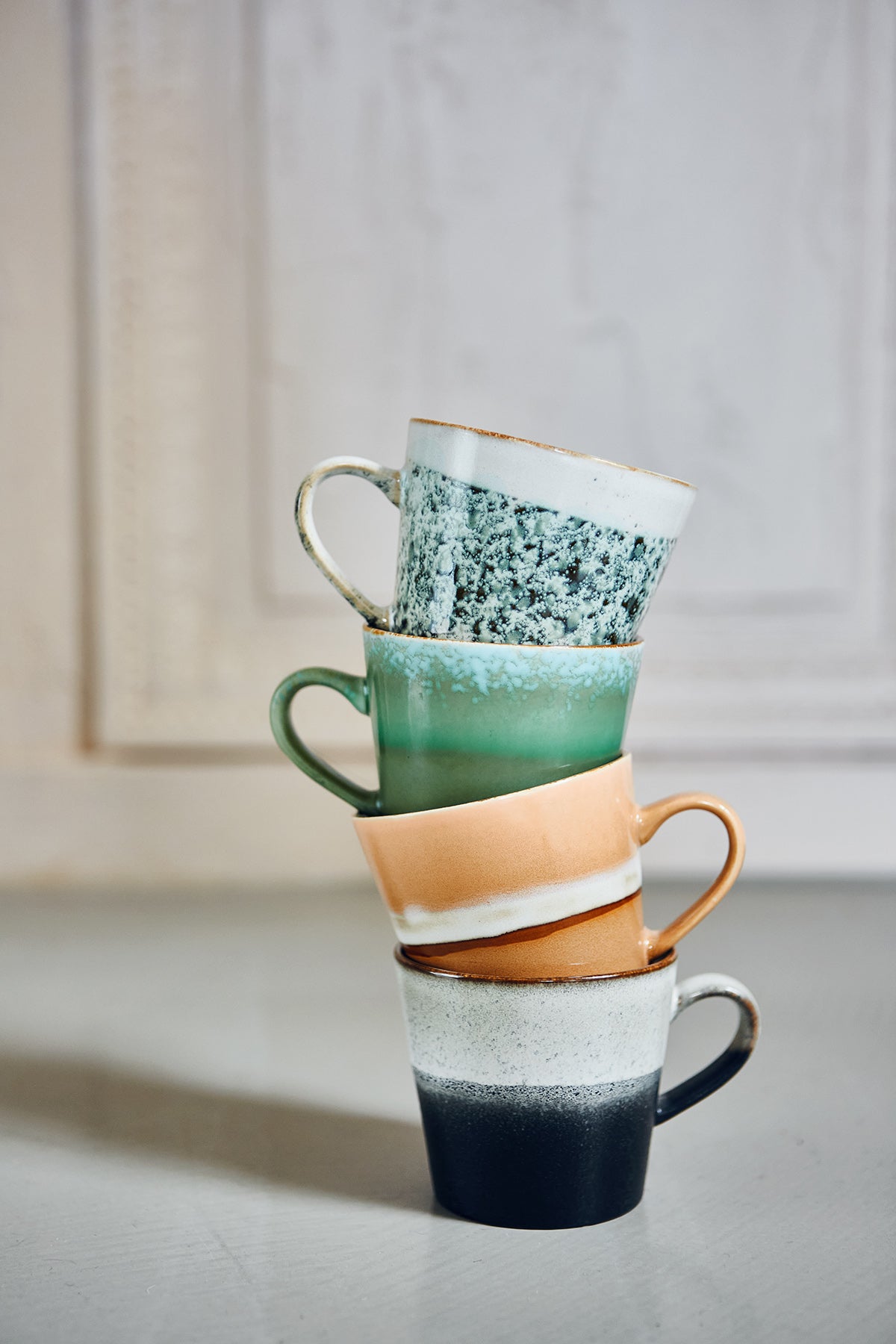 Cappuccino mug | 70s ceramics