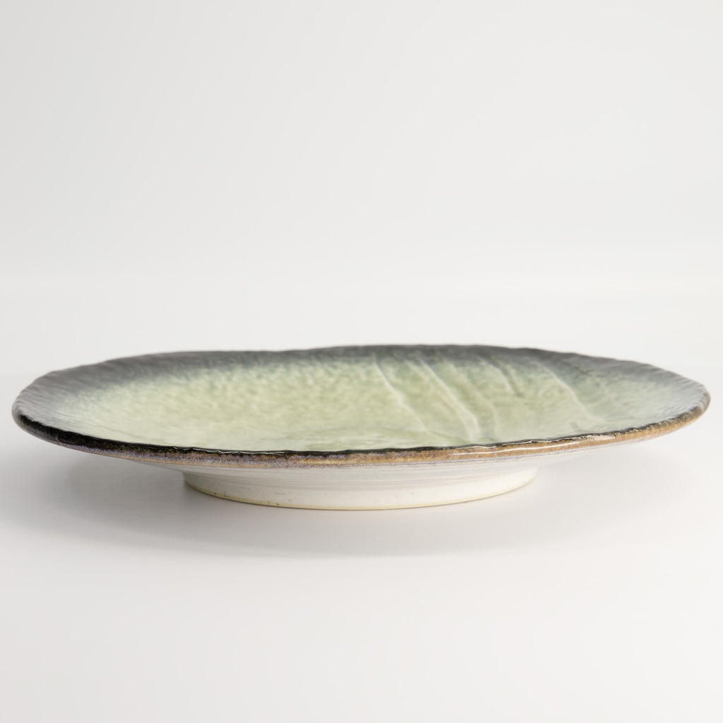 Assiette plate 28 cm | Yamasaku green