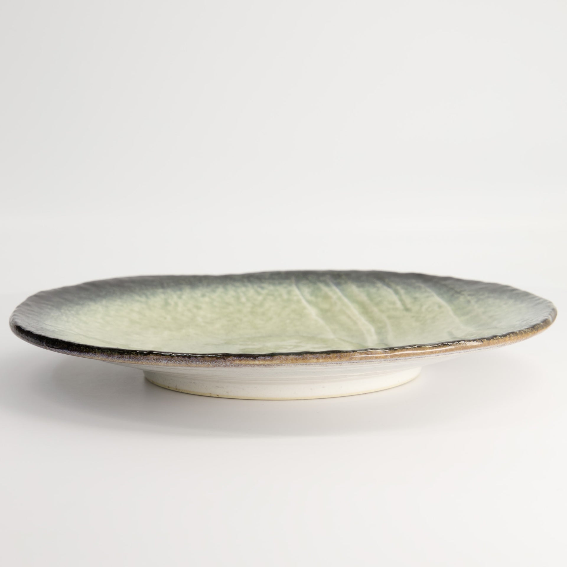 Assiette plate 28 cm | Yamasaku green