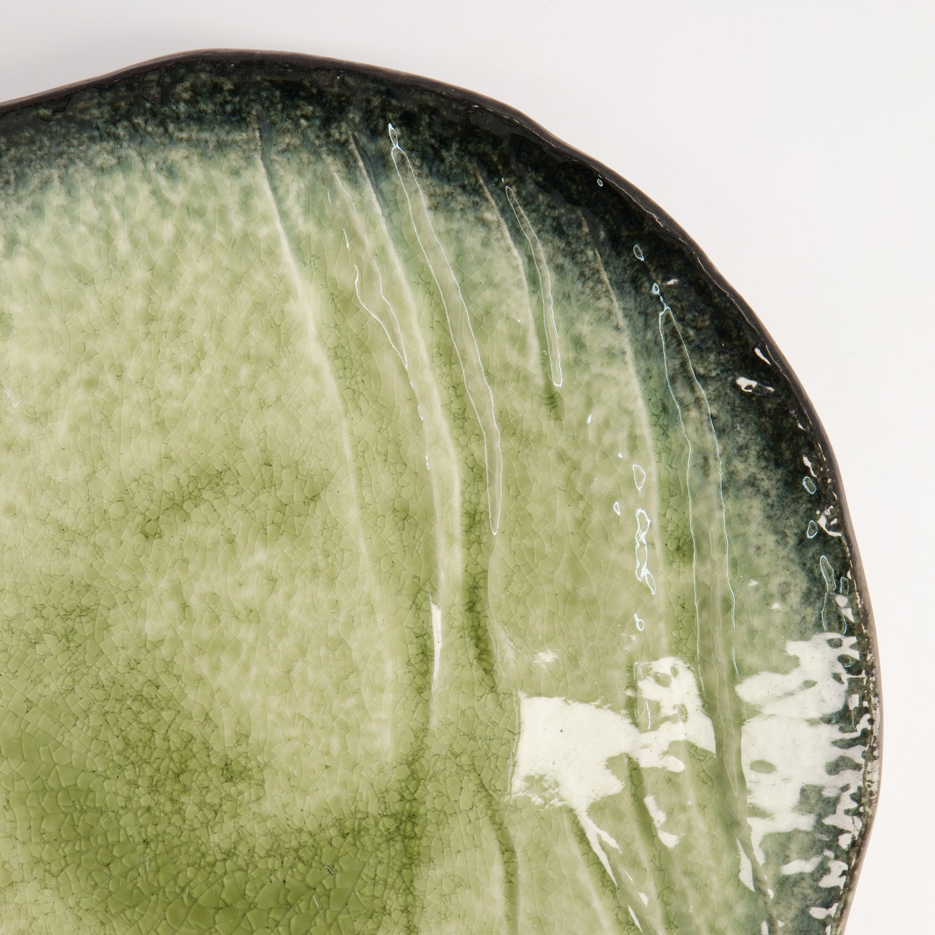 Assiette plate 28 cm | Yamasaku green