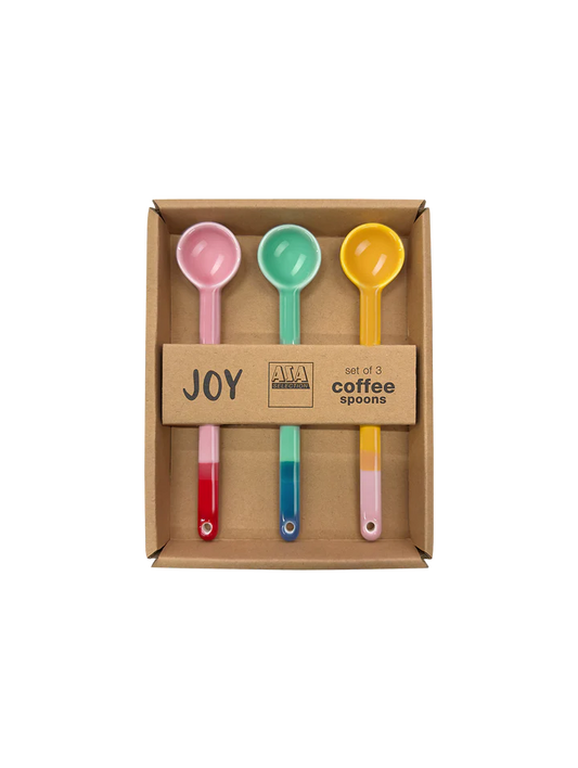 Joy | set de 3 cuillères à café - Maison Sakura