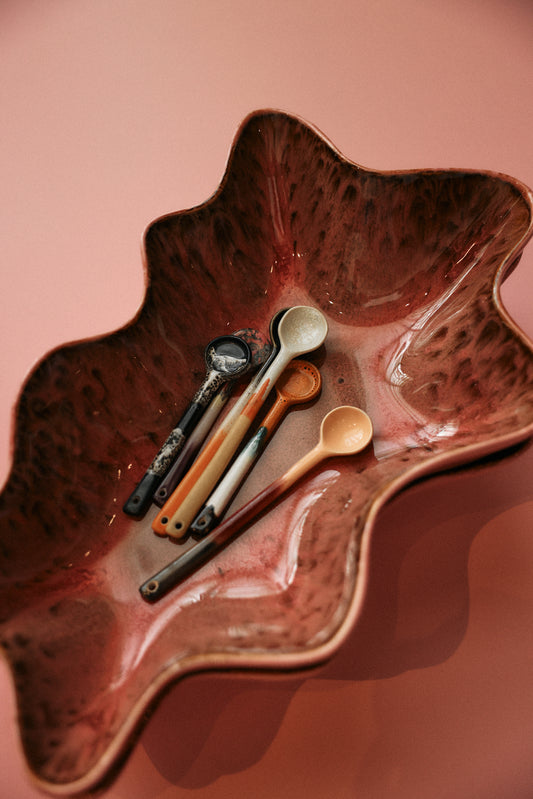 Cuillières L (set de 4) Breeze | 70s ceramics