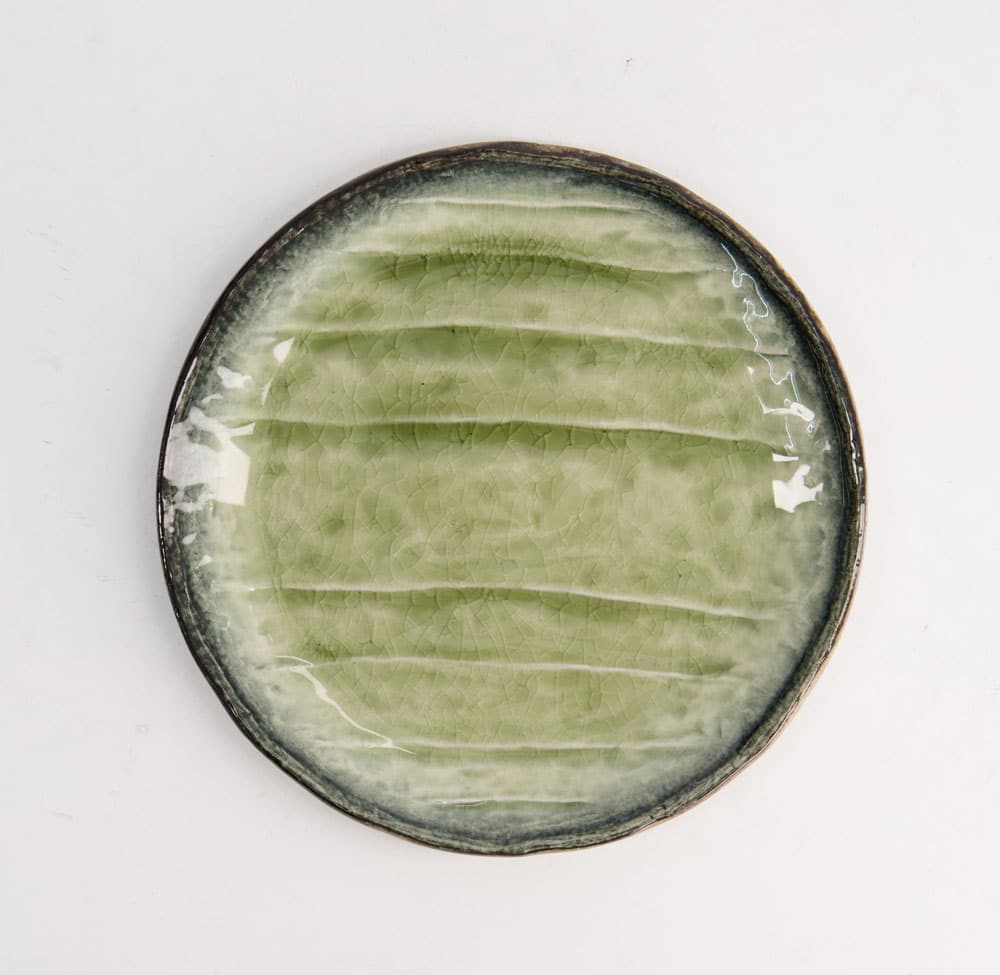 Assiette plate 16,5 cm | Yamasaku green