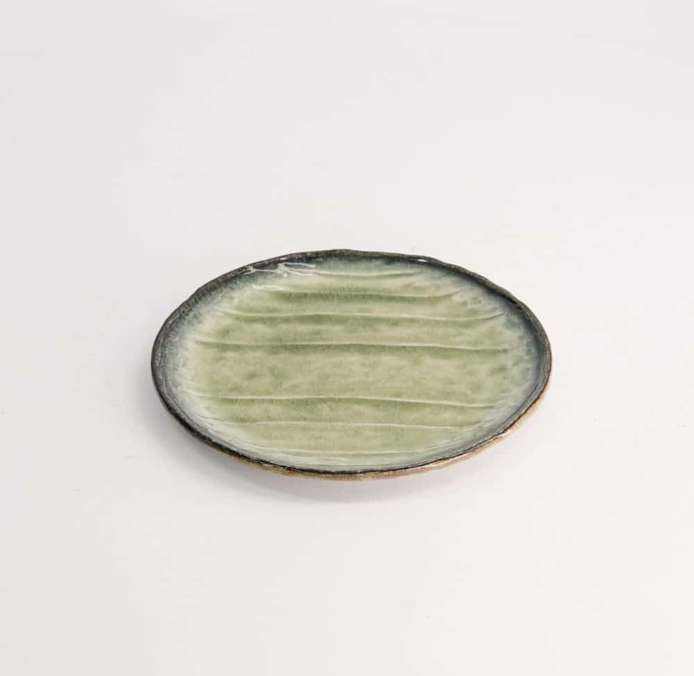 Assiette plate 16,5 cm | Yamasaku green