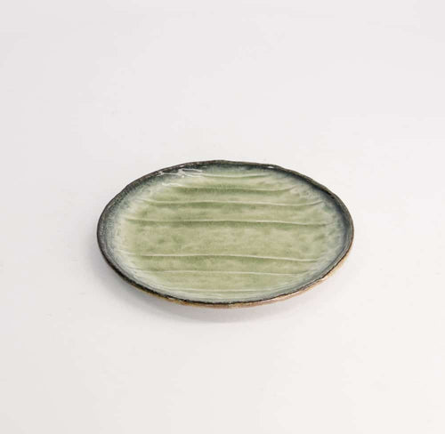 Assiette plate 16,5 cm | Yamasaku green
