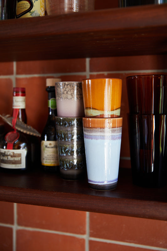 Ash | 70s ceramics : latte mug
