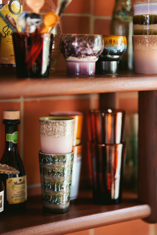 Fern | 70s ceramics : latte mug