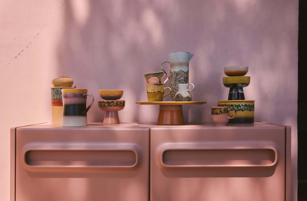 Tea pot Sunset | 70's ceramics