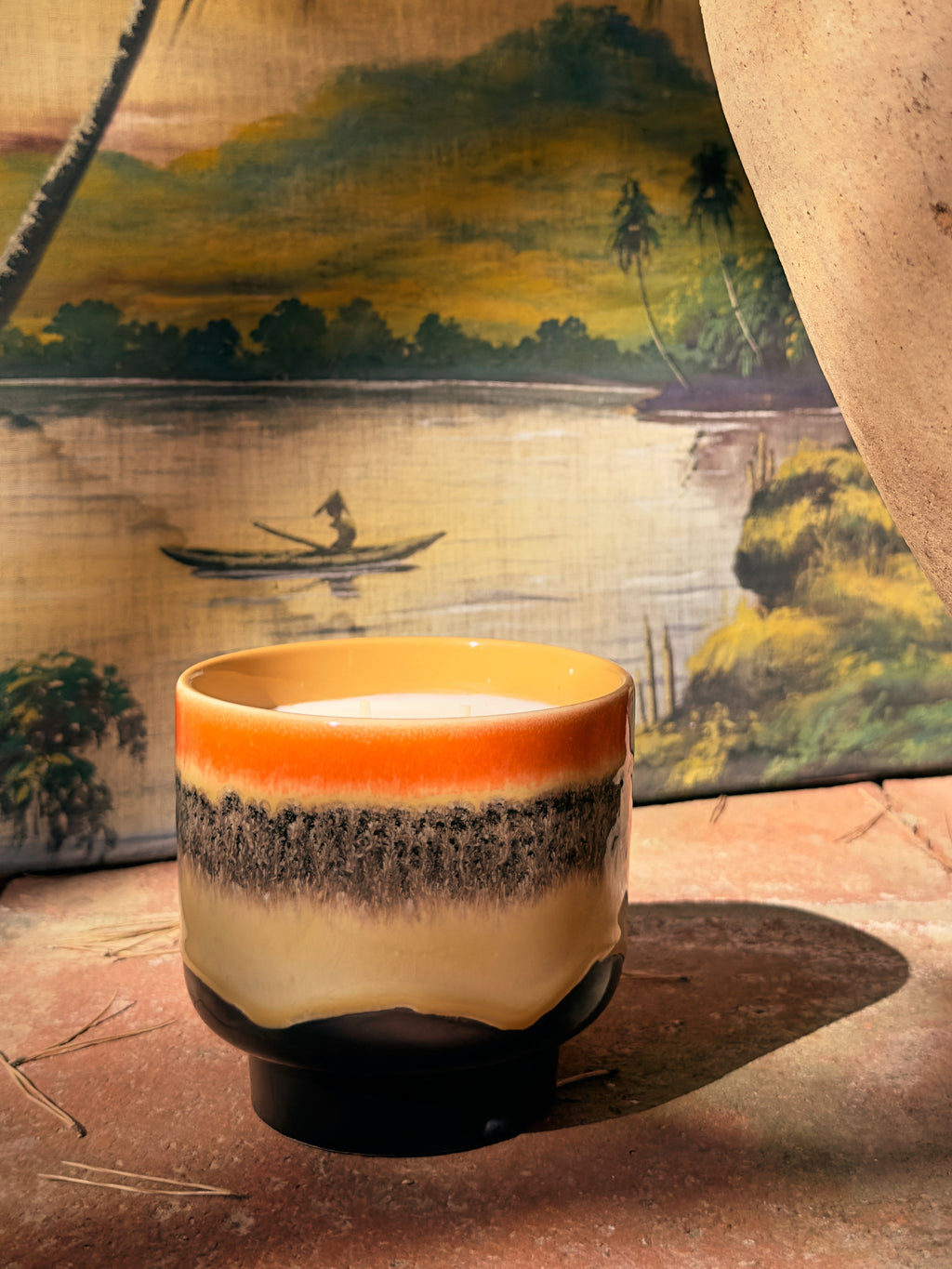 Bougie Tulum | 70s ceramics
