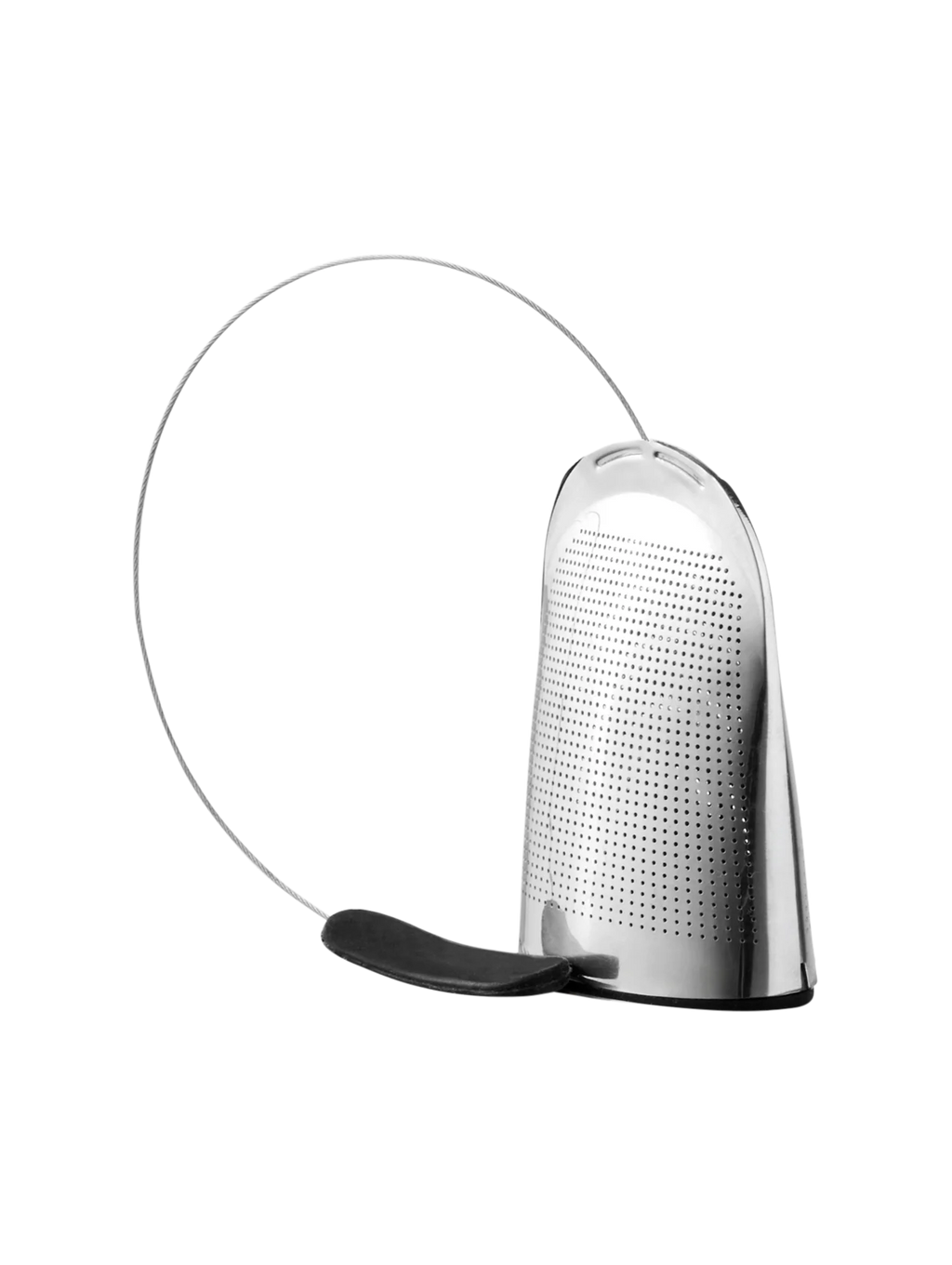Passoire à thé, inox et silicone