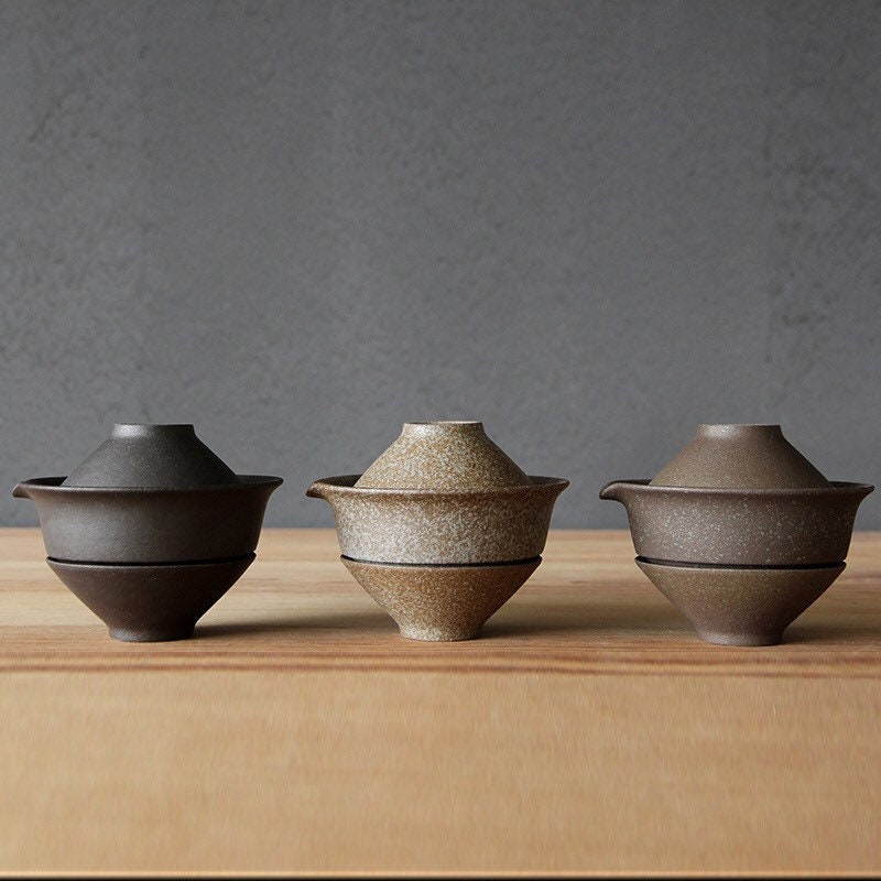 Ensemble de thé Gaiwan en céramique