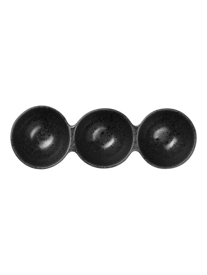 Set de 3 bols apéritifs | Black Iron