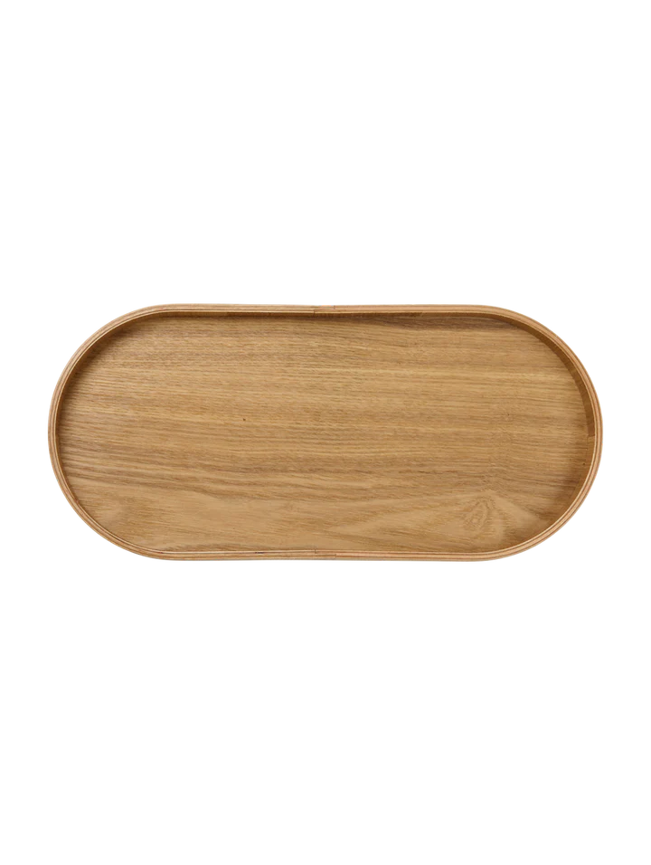 Plateau en bois ovale - Maison Sakura
