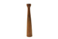 Chandelier long en bois d’acacia naturel