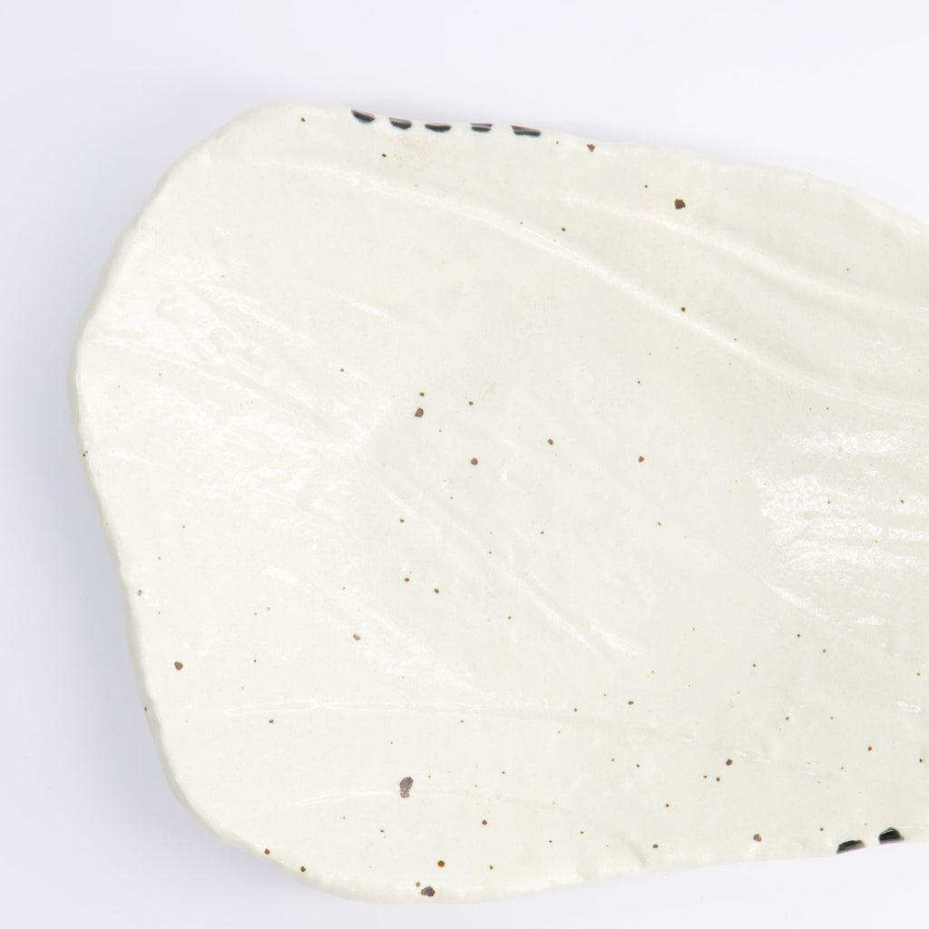Plateau rectangulaire 21 cm| Mino Craft blanc