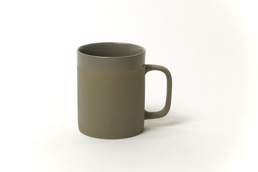 Tasse Cyl en céramique gris mat