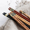 Baguettes coniques japonaises en bois