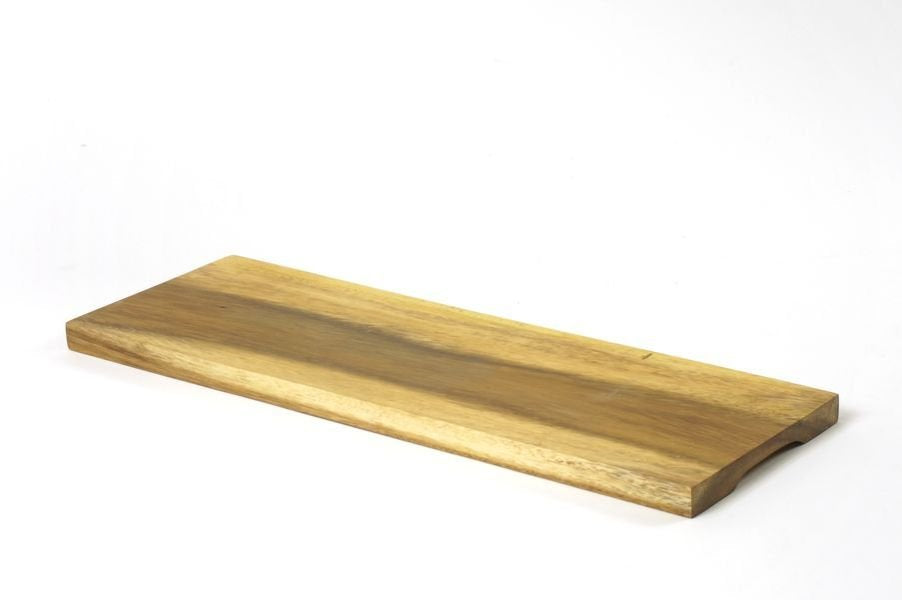 Planche à découper acacia 50x17cm avec poignées