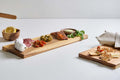 Planche à découper acacia 50x17cm avec poignées