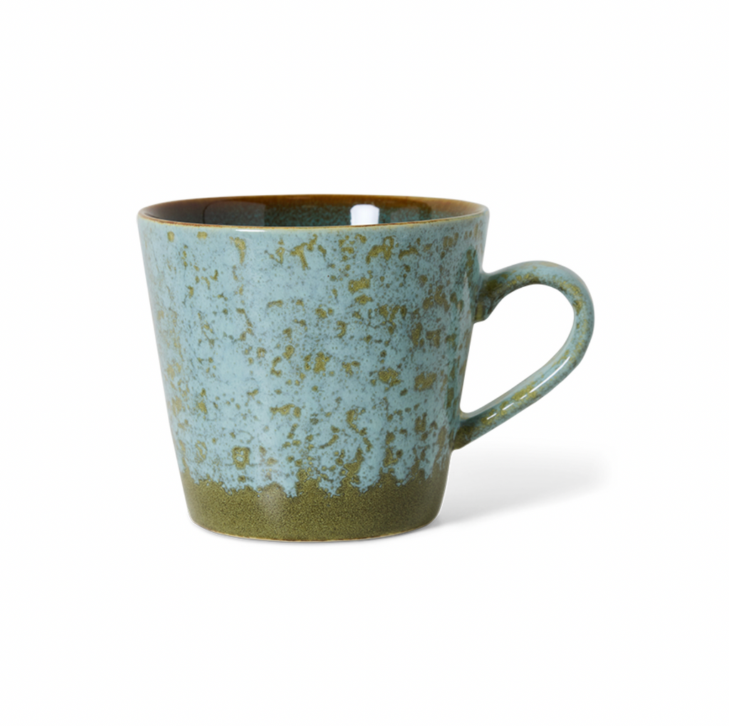 Cappuccino mug | 70s ceramics