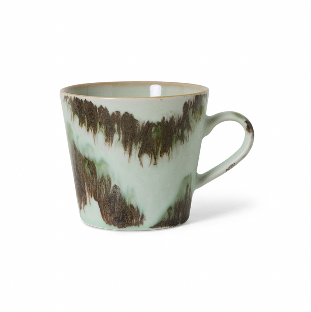Cappuccino mug | 70s ceramics