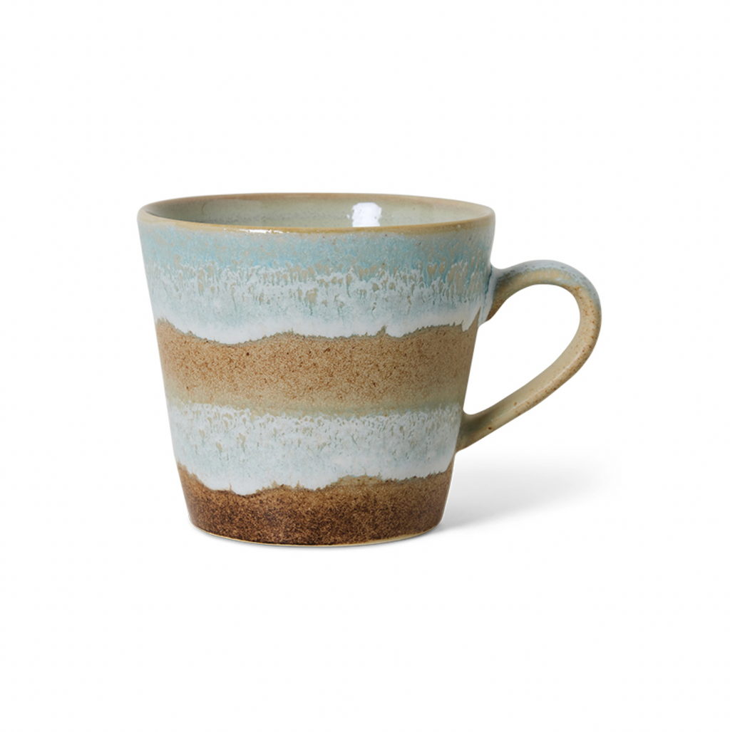 Cappuccino mug | 70s ceramics