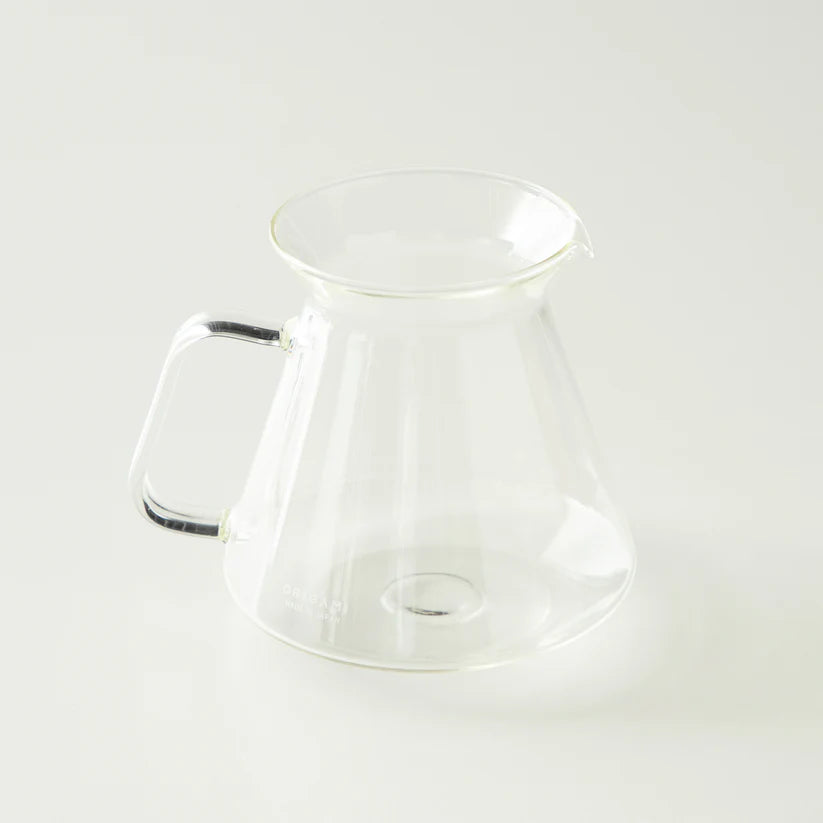 Serveur à café en verre 460ml | ORIGAMI