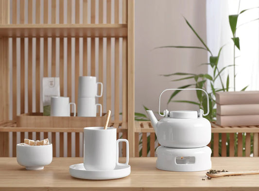 Sonoko | Théière 1L avec réchaud - Maison Sakura