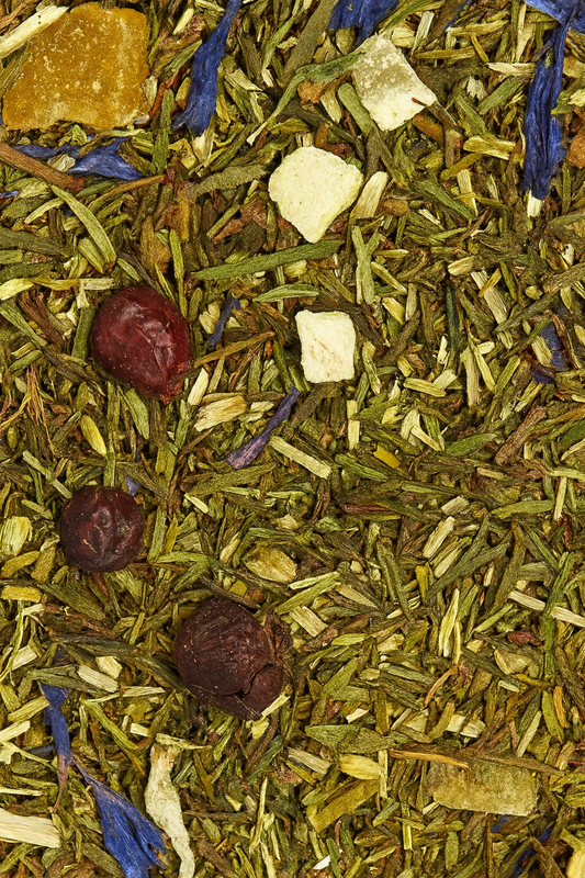 Rooïbos frappé myrtille et menthe
