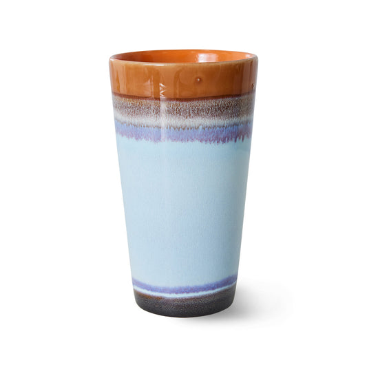 Ash | 70s ceramics : latte mug