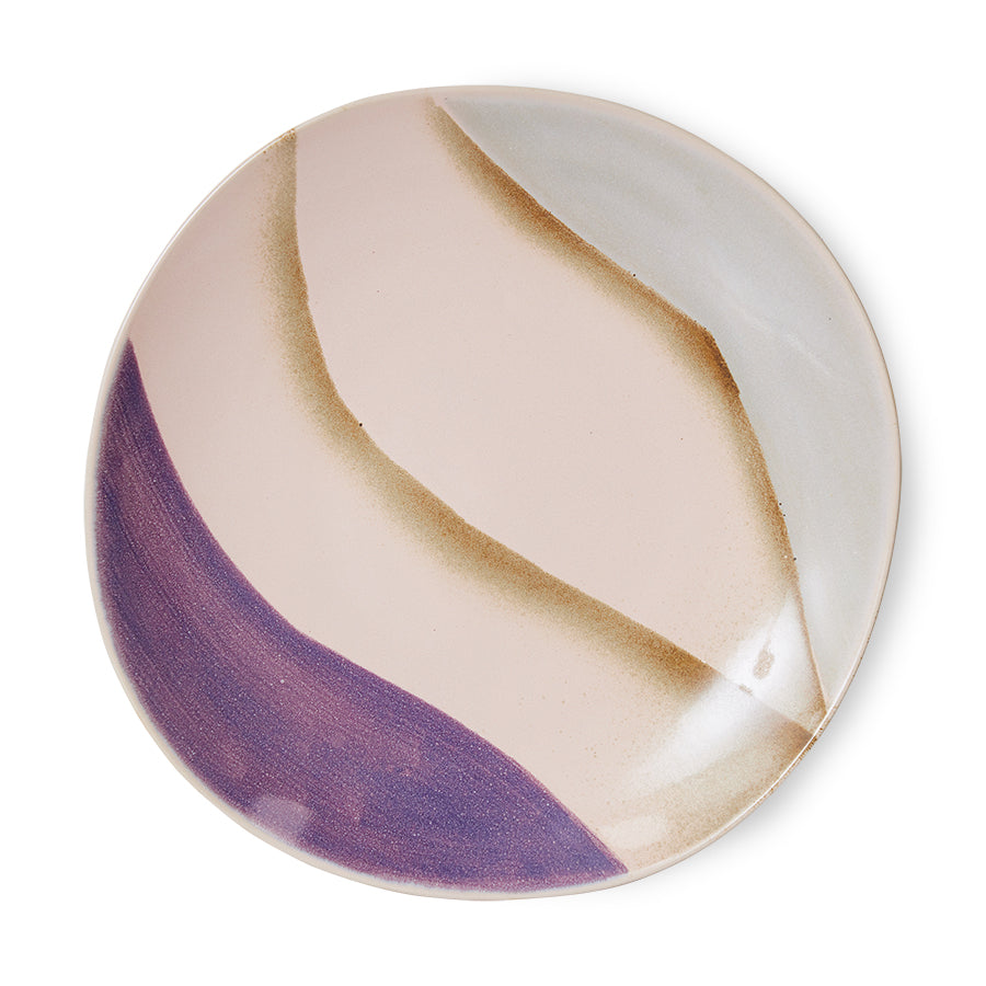 Assiette à entrée | 70s ceramics