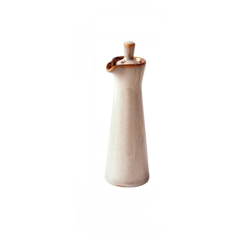 Bouteille à condiment en céramique