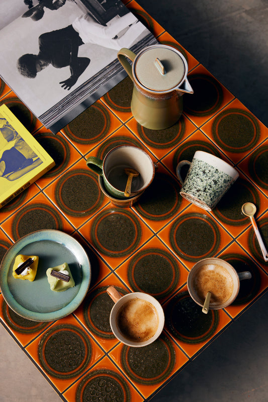 Cappuccino mug | 70s ceramics