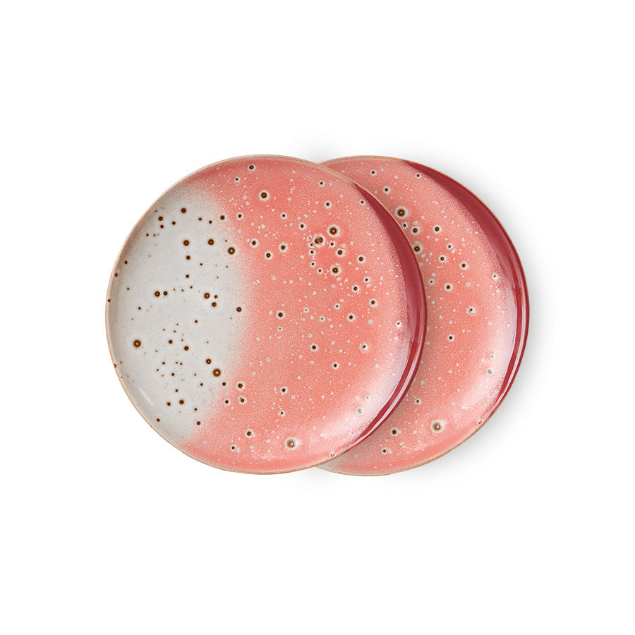 Assiette à dessert | 70s ceramics