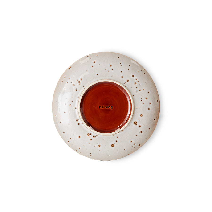 Assiette à dessert | 70s ceramics